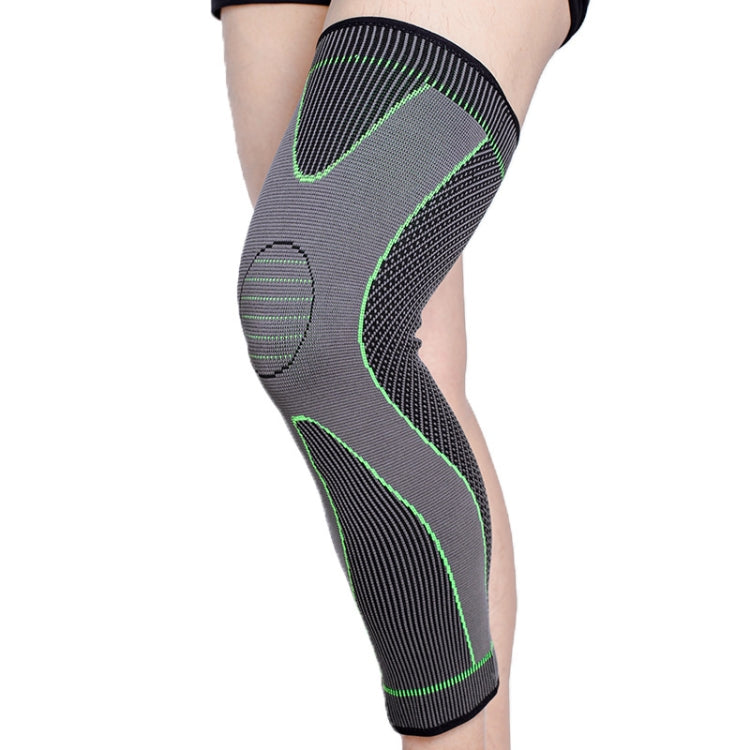 Nylon Gestrickte Reit-Sport Verlängerte Knieschützer, S, M, L