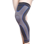 Nylon Gestrickte Reit-Sport Verlängerte Knieschützer, S, M, L