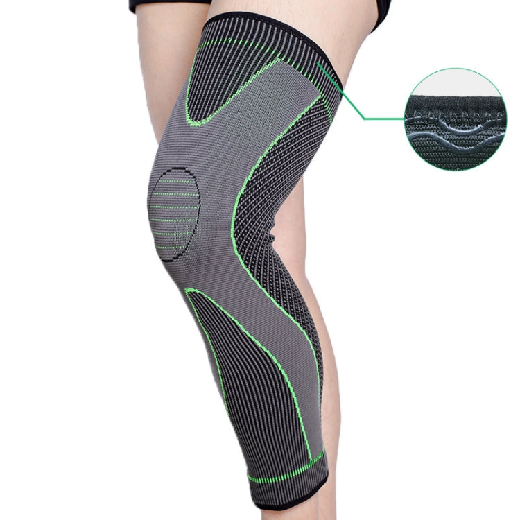 Nylon Gestrickte Reit-Sport Verlängerte Knieschützer, S, M, L