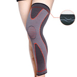 Nylon Gestrickte Reit-Sport Verlängerte Knieschützer, S, M, L