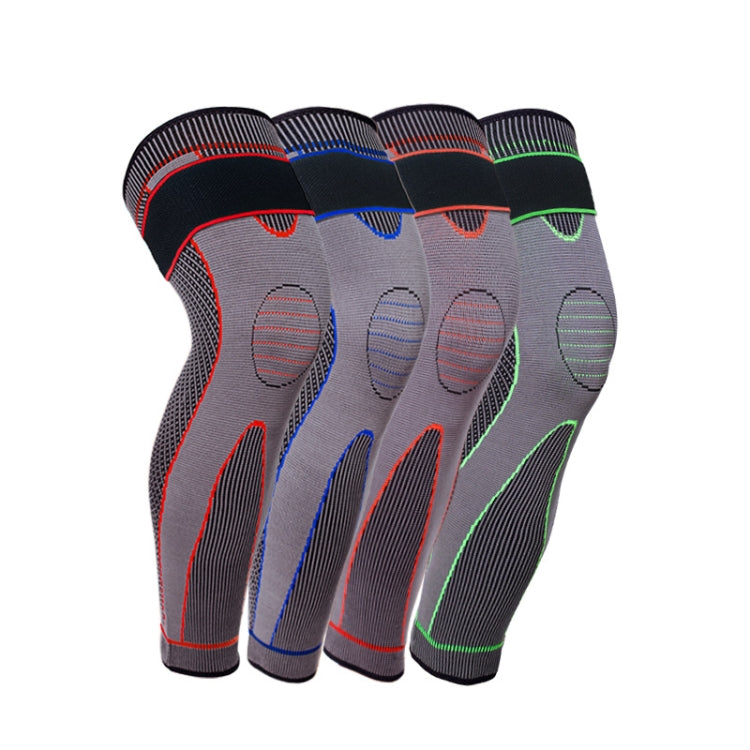 Nylon Gestrickte Reit-Sport Verlängerte Knieschützer, S, M, L