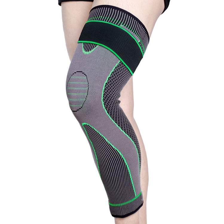Nylon Gestrickte Reit-Sport Verlängerte Knieschützer, S, M, L
