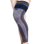 Nylon Gestrickte Reit-Sport Verlängerte Knieschützer, S, M, L