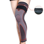 Nylon Gestrickte Reit-Sport Verlängerte Knieschützer, S, M, L