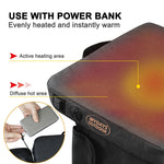 Outdoor Campinghocker USB-Heizung Tragbare Matte, Grau