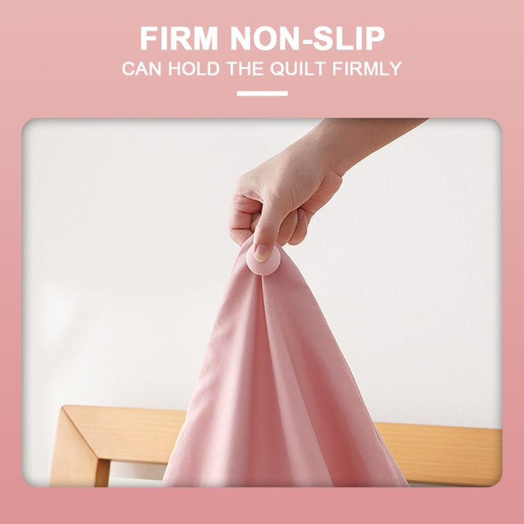8 Stück spurloser One-Touch-Entriegelungs-Pilzförmiger Quiltfixierer, Rosa+Stoffnadel, Blau+Stoffnadel