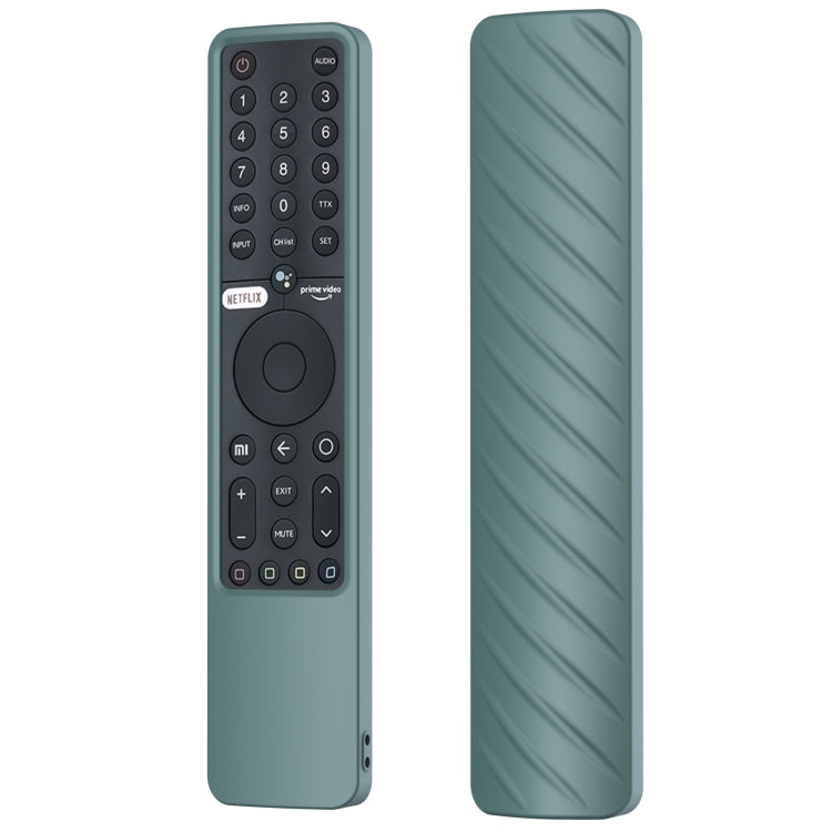 Passend für Xiaomi P1 Fernbedienung Twill waschbare stoßfeste Silikonhülle, für Xiaomi P1 Rot, für Xiaomi P1 Leuchtend, für Xiaomi P1 Orange, für Xiaomi P1 Schwarz, für Xiaomi P1 Blau, für Xiaomi P1 Kiefern-Grün