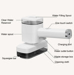 12W Multifunktionaler Akku-Handreiniger Fensterschaber, Handreiniger