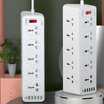 LDNIO SC10610 30W 10+6 Ports Multifunktionale Reise-Home-Office Schnelllade-Steckdose, Spezifikation:, UK-Stecker, EU-Stecker, US-Stecker