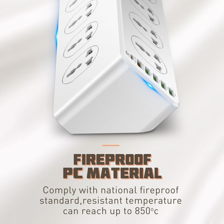 LDNIO SC10610 30W 10+6 Ports Multifunktionale Reise-Home-Office Schnelllade-Steckdose, Spezifikation:, UK-Stecker, EU-Stecker, US-Stecker