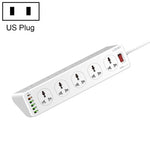 LDNIO SC10610 30W 10+6 Ports Multifunktionale Reise-Home-Office Schnelllade-Steckdose, Spezifikation:, UK-Stecker, EU-Stecker, US-Stecker