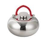 Ein-Stück-Abdeckung 304 Edelstahl Suppenbeutel Handwärmer Wärmflasche, 13cm, 15cm, 18cm
