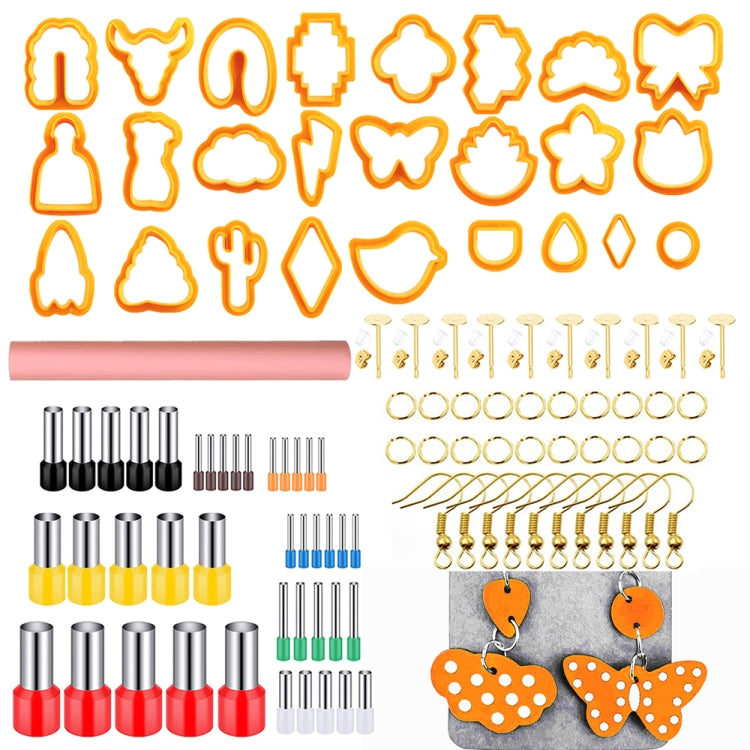 106-1 116 In 1 Ton-Ausstecher-Set DIY Ton-Ohrringform Ton-Ohrringe Bastelwerkzeuge