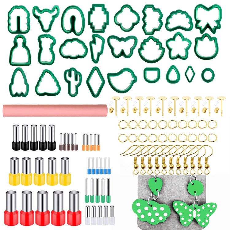 106-1 116 In 1 Ton-Ausstecher-Set DIY Ton-Ohrringform Ton-Ohrringe Bastelwerkzeuge