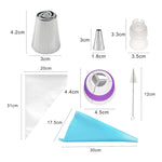 Edelstahl-Lamellendüsenset Kuchen DIY Lamellendüsenset Backwerkzeuge, 7-teiliges Set, 8-teiliges Set, 9-teiliges Set, 10-teiliges Set, 11-teiliges Set, 12-teiliges Set, 14-teiliges Set, 128-teiliges Set