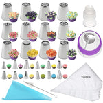 Edelstahl-Lamellendüsenset Kuchen DIY Lamellendüsenset Backwerkzeuge, 7-teiliges Set, 8-teiliges Set, 9-teiliges Set, 10-teiliges Set, 11-teiliges Set, 12-teiliges Set, 14-teiliges Set, 128-teiliges Set