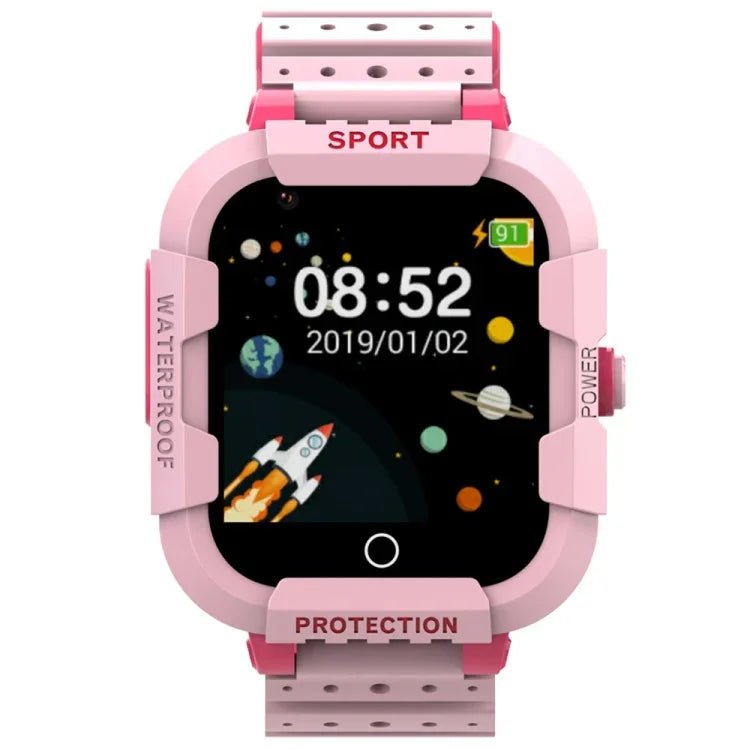 DF75 1,4 Zoll 4G GPS-Ortung Wasserdichte Kinder-Smartwatch mit Anruffunktion und SOS-Funktion