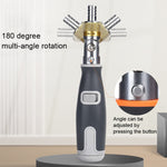 2050C Tragbares 10 in 1 Verstecktes Bits Multi-Winkel Ratschen-Eck-Schraubendreher-Set, 10 in 1 Orange, 10 in 1 Grau