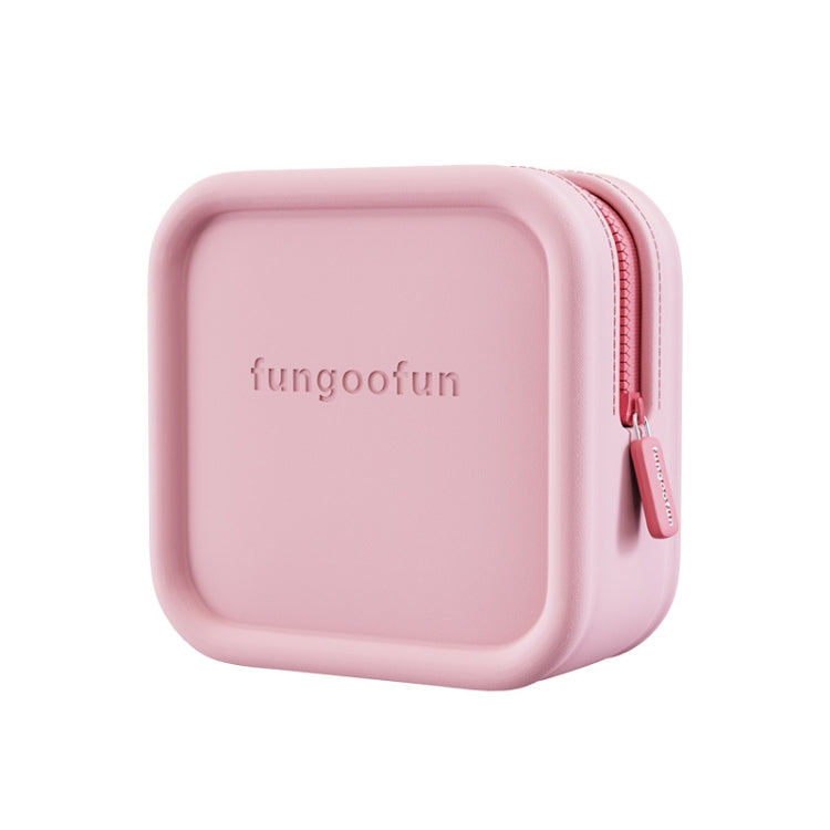 Fungoofun Candy Color EVA Reise Digital Aufbewahrungstasche Kosmetiktasche, Quadrat Pink, Quadrat Orange, Quadrat Gelb, Ziegel Pink, Ziegel Orange, Ziegel Gelb