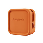 Fungoofun Candy Color EVA Reise Digital Aufbewahrungstasche Kosmetiktasche, Quadrat Pink, Quadrat Orange, Quadrat Gelb, Ziegel Pink, Ziegel Orange, Ziegel Gelb