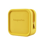 Fungoofun Candy Color EVA Reise Digital Aufbewahrungstasche Kosmetiktasche, Quadrat Pink, Quadrat Orange, Quadrat Gelb, Ziegel Pink, Ziegel Orange, Ziegel Gelb