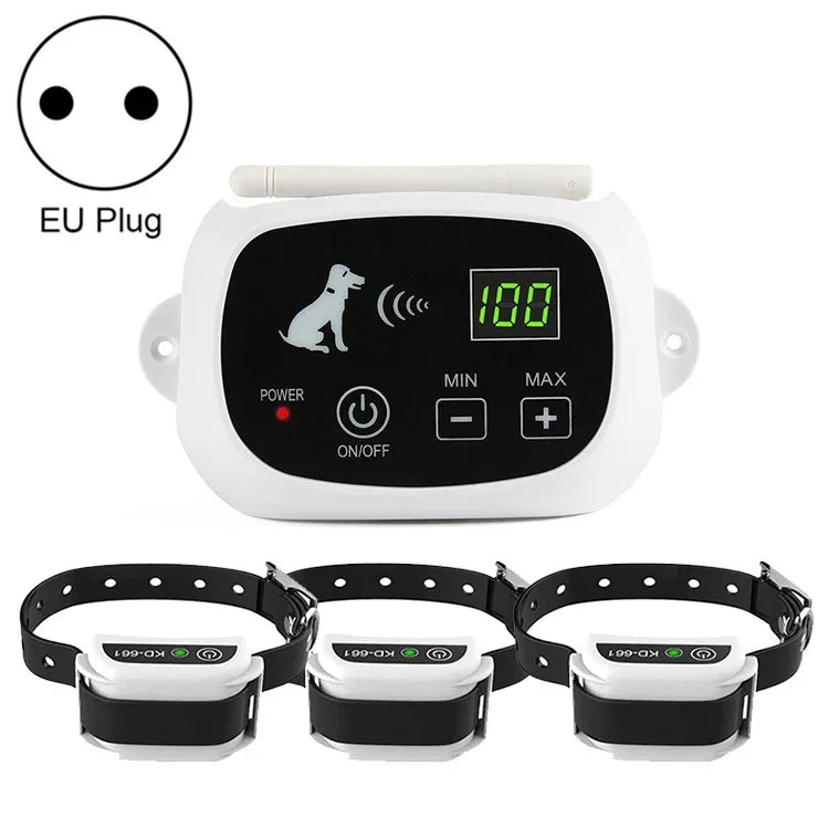 KD-661 500m Kabelloser elektrischer Hundezaun mit Schockhalsband, Spezifikationen: Für einen Hund, für zwei Hunde, für drei Hunde