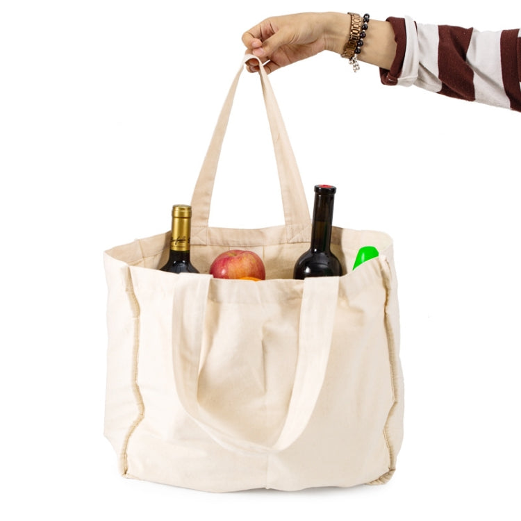NIEN Unterteilte Einkaufstasche Obst- und Gemüsetrage Canvas-Tasche, Stil:, Einkaufstasche Polyester-Baumwolle, Einkaufstasche reine Baumwolle