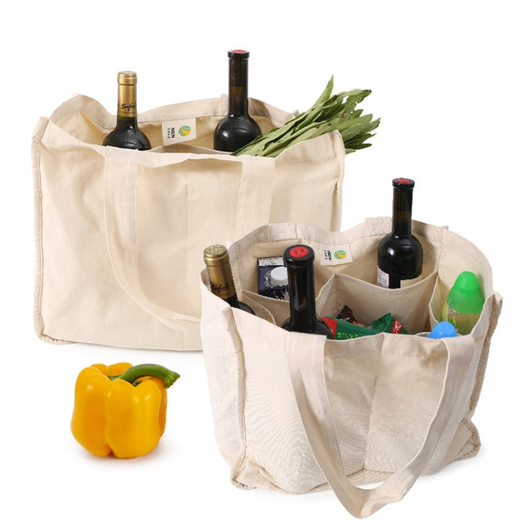 NIEN Unterteilte Einkaufstasche Obst- und Gemüsetrage Canvas-Tasche, Stil:, Einkaufstasche Polyester-Baumwolle, Einkaufstasche reine Baumwolle