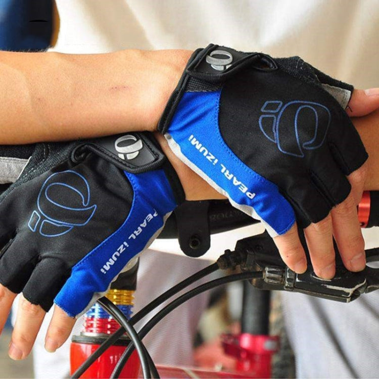YIZIMI Anti-Schock Halbfinger-Handschuhe Fahrrad Silikon Kurzfinger-Handschuhe, S, M, L, XL