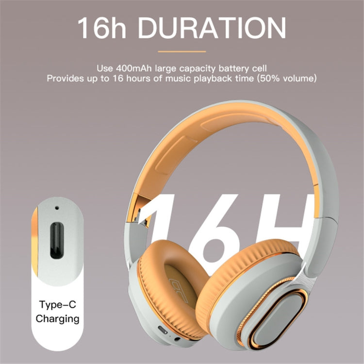 H7 faltbares kabelloses Bluetooth-Headset mit Mikrofon, unterstützt TF-Karte, AUX