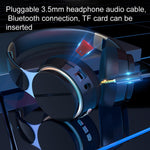 FG-07S faltbares kabelloses Headset mit Mikrofon, unterstützt AUX/TF-Karte