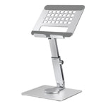 JUNDNE H06 Desktop Klappbarer Telefonständer Tragbarer Teleskop Drehbarer Tablet-Ständer