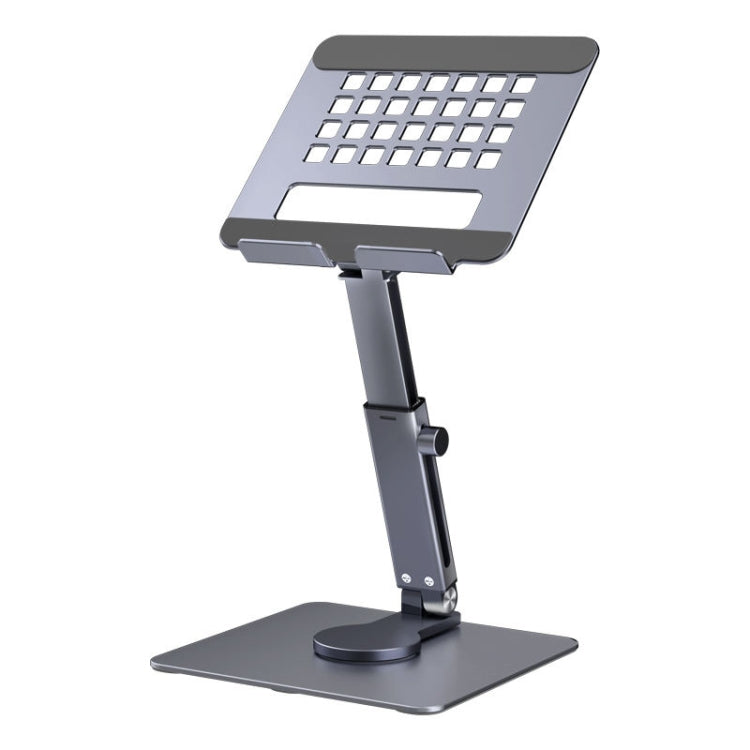 JUNDNE H06 Desktop Klappbarer Telefonständer Tragbarer Teleskop Drehbarer Tablet-Ständer