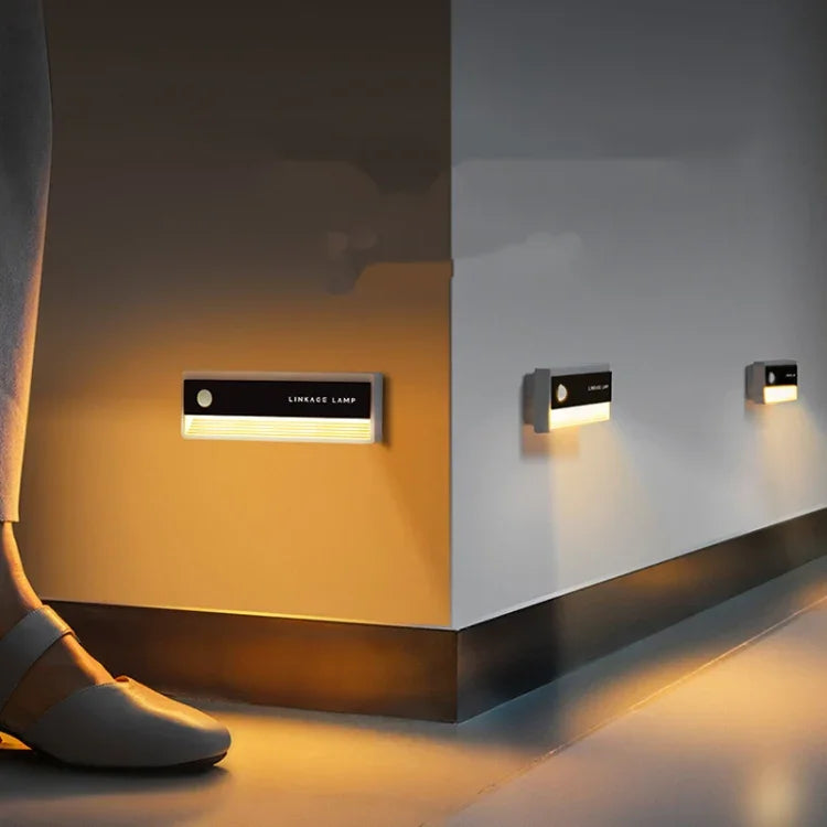 TW-L56 Linkage menschlicher Körper Induktions-Nachtlicht USB Magnetische Korridorlampe, 1 Stk., 3 Stk.