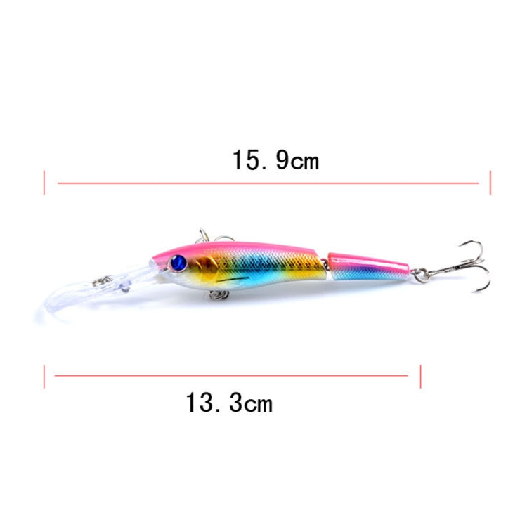 M0208 13,3cm/13,4g Köder Bionischer Mehrabschnitt Mino Kunstköder Kunststoffköder, M0208 5, M0208 6, M0208 1, M0208 2, M0208 3, M0208 4