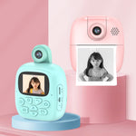 A18 HD Druckbare Cartoon Kinder Digitalkamera mit Drehobjektiv, Spezifikation:, Pink, Pink+16G, Pink+32G, Blau, Blau+16G, Blau+32G