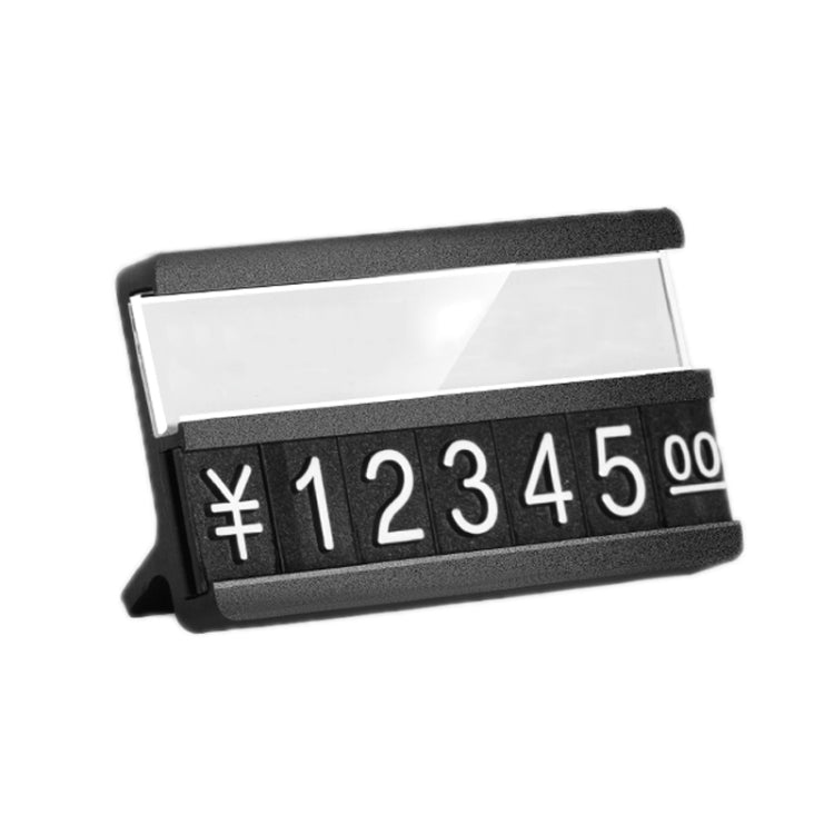 Digitales Metall-Getreidepreisanzeige-Mikro-Stehschild, doppellagig, einlagig