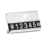 Digitales Metall-Getreidepreisanzeige-Mikro-Stehschild, doppellagig, einlagig