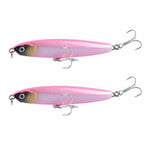 2 Stück CH79 Hartköder Langwurf Sinkender Bleistift Kunstköder, Spezifikation:, 8cm 10g, 8cm 14g, 10,4cm 18g