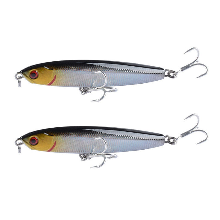 2 Stück CH79 Hartköder Langwurf Sinkender Bleistift Kunstköder, Spezifikation:, 8cm 10g, 8cm 14g, 10,4cm 18g