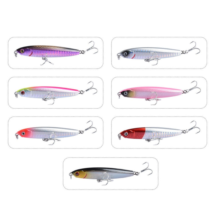 2 Stück CH79 Hartköder Langwurf Sinkender Bleistift Kunstköder, Spezifikation:, 8cm 10g, 8cm 14g, 10,4cm 18g