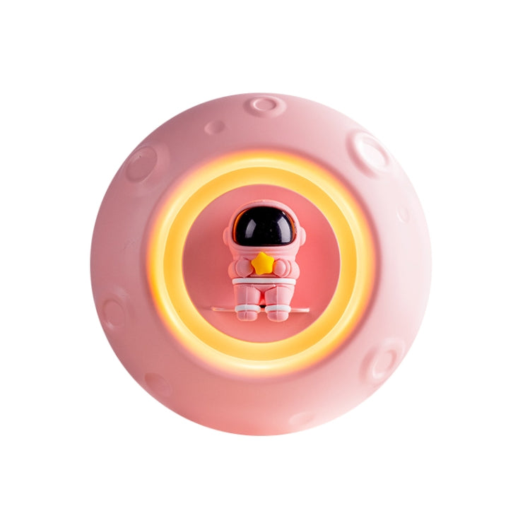K-1101 Astronaut Automatische Smart-Aromatherapiemaschine mit kleinem Nachtlicht, Weiß, Rosa