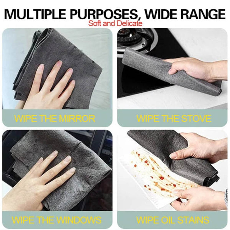 3-in-1-Putztuch Reinigungstuch zum spurlosen Abwischen von Glas und Auto, 30x40cm, 50x50cm
