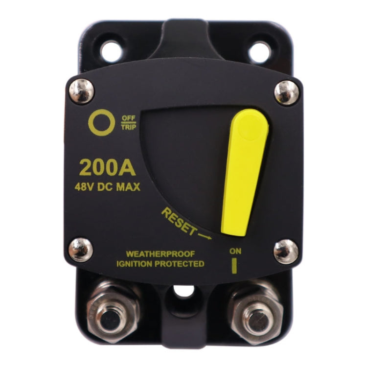 CB6 Car RV Yacht Audio Restore Insurance Holder Switch, 50A, 60A, 80A, 100A, 150A, 200A, 250A, 300A