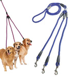 140 cm 3-in-1-Hundeleine mit mehreren Enden, 140 cm 3-in-1 Blau, 140 cm 3-in-1 Rot, 140 cm 3-in-1 Rosarot