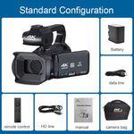 64MP 4-Zoll Touchscreen Handheld Digitale Videokamera, 4K 16G, 4K 32G, 4K 64G