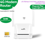 VR312 4G LTE Router 4G CPE FDD/TDD Karten Mobiler Router MOD Malaysische Version EU Stecker, VR312 EU Stecker Weiß