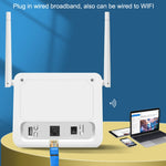 VR312 4G LTE Router 4G CPE FDD/TDD Karten Mobiler Router MOD Malaysische Version EU Stecker, VR312 EU Stecker Weiß
