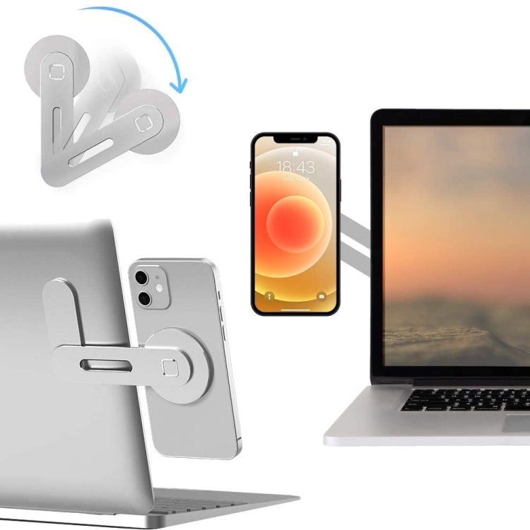 Laptop Telefon Erweiterungshalter Aluminium Magnetischer Telefonständer