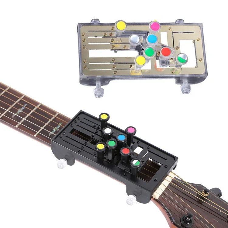 Folk-Ukulele-Gitarren-Akkordhilfe für Anfänger, Gitarren-Booster